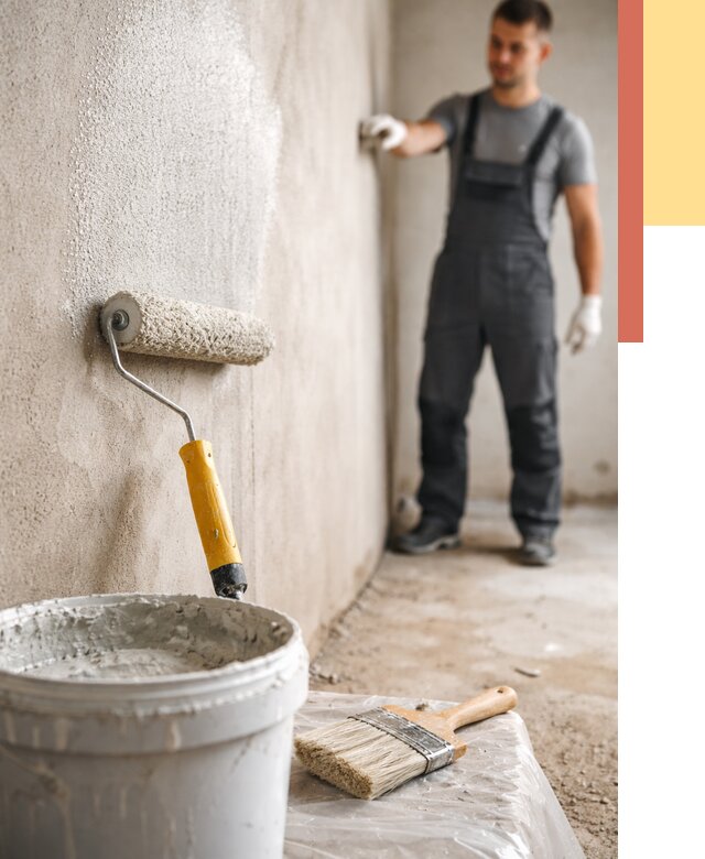 Нанесение бетоноконтакта на стены в Кемерово от 4371 руб. быстро и недорого | ОТДЕЛОЧНИК-Кмр