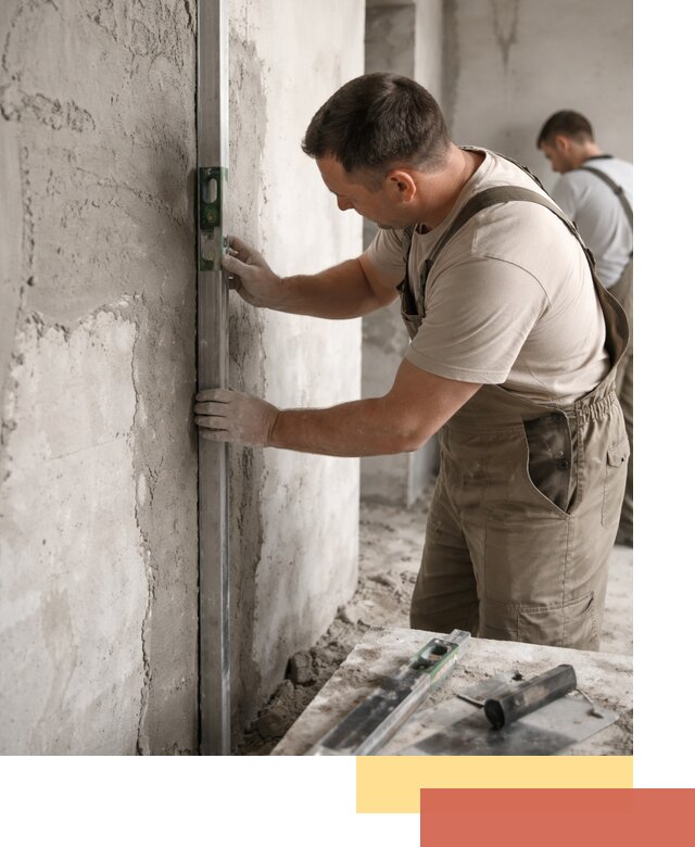 Установка штукатурных маяков в Кемерово с гарантией качества