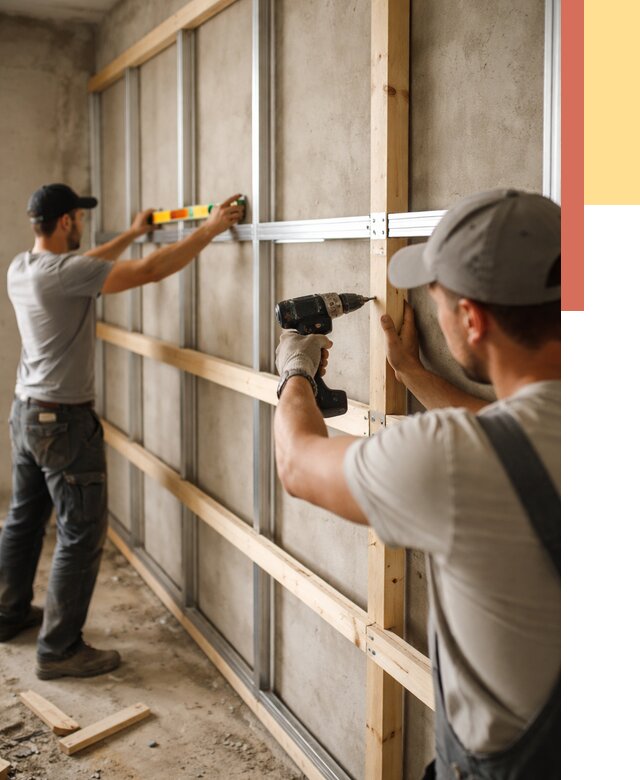 Устройство обрешетки под панели в Кемерово от 2185 руб. — монтаж под ключ | ОТДЕЛОЧНИК-Кмр