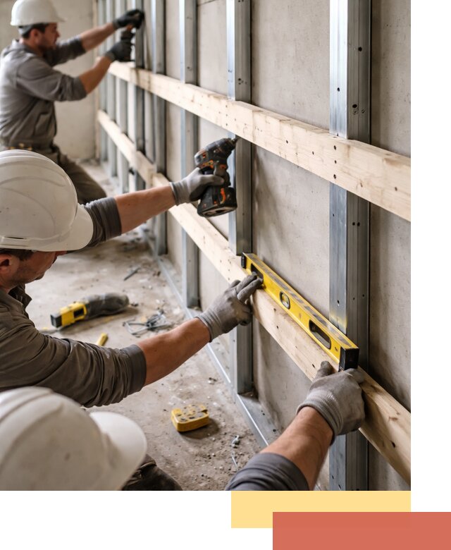 Устройство обрешетки под панели в Кемерово