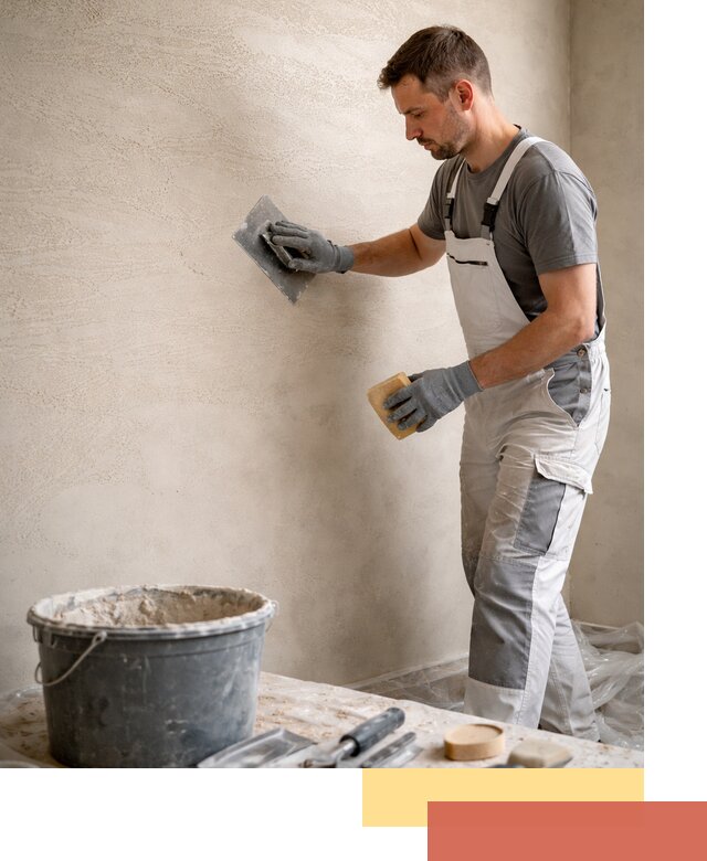 Декоративная штукатурка травертин в Кемерово для стен и потолков