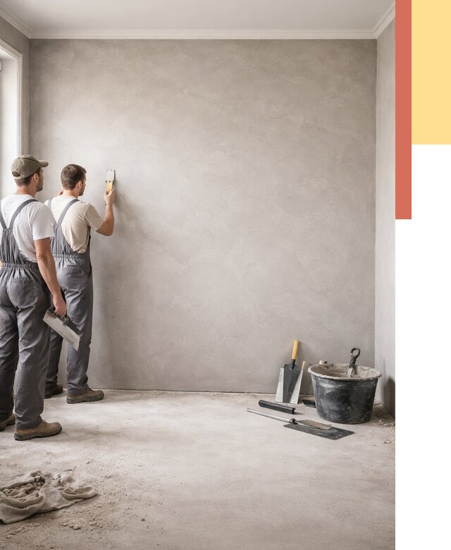 Микробетон на стены в Кемерово от 1301 руб. — нанесение и отделка | ОТДЕЛОЧНИК-Кмр