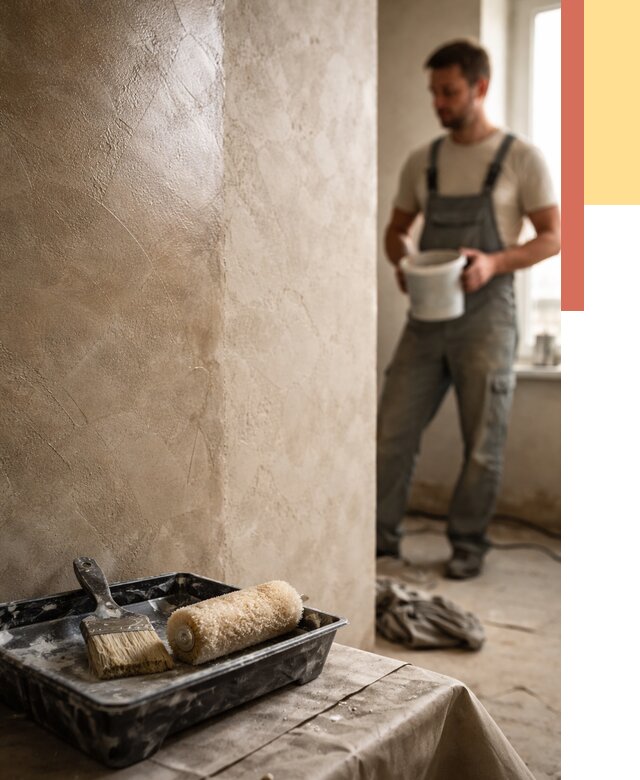 Нанесение воска на штукатурку в Кемерово от 3642 руб. | Услуги ОТДЕЛОЧНИК-Кмр