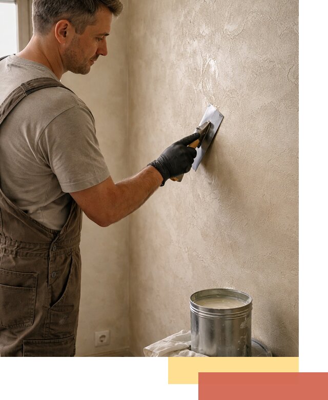 Нанесение воска на штукатурку в Кемерово для защиты и блеска