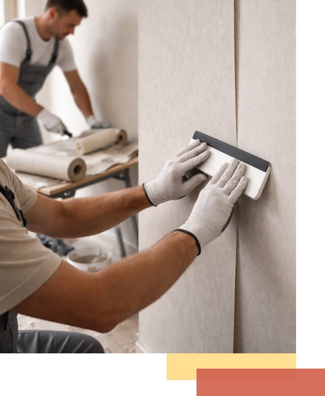 Поклейка обоев под покраску в Кемерово профессионально и быстро