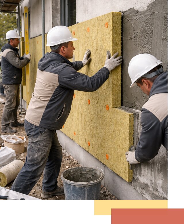 Утепление стен минватой в Кемерово — тепло и звукоизоляция