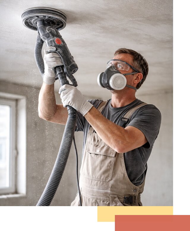 Шлифовка потолка в Кемерово — качественная подготовка под отделку