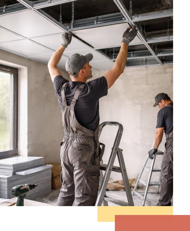 Монтаж кассетного потолка в Кемерово качественно и быстро