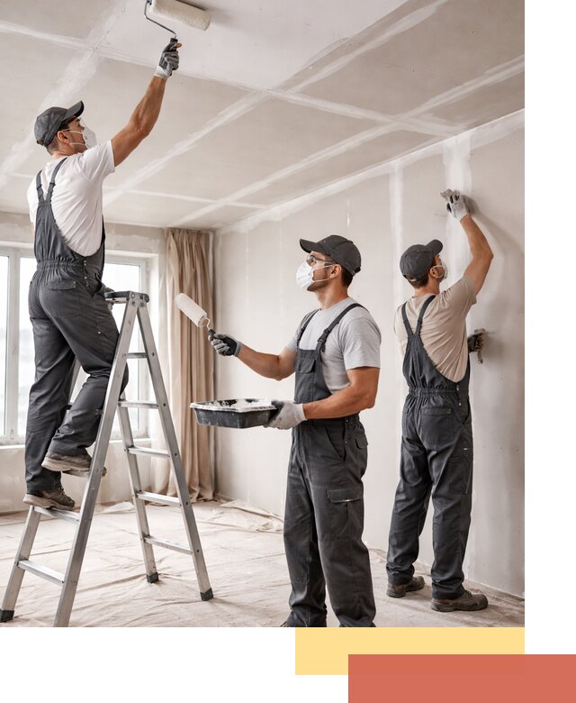 Покраска потолка из гипсокартона в Кемерово качественно и недорого