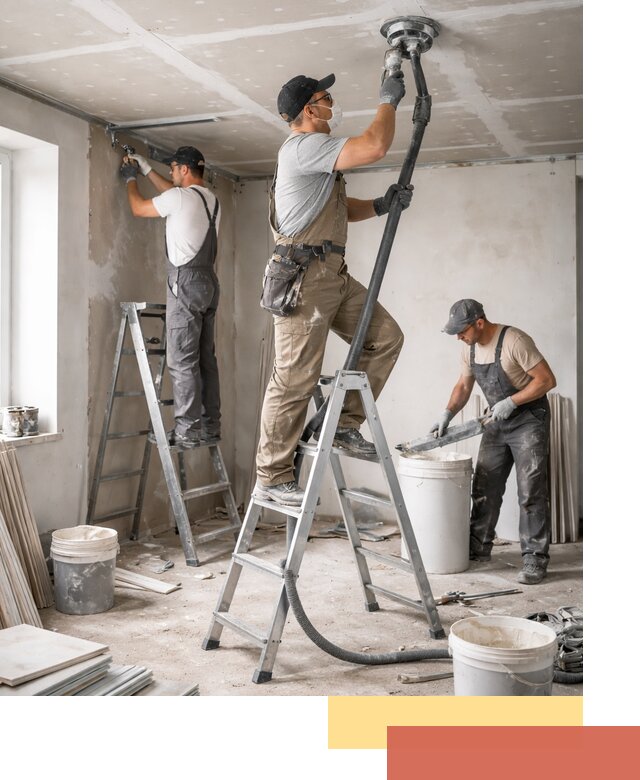 Ремонт потолка из гипсокартона в Кемерово: быстрый и качественный монтаж