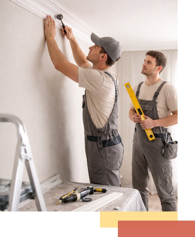 Монтаж потолочного плинтуса в Кемерово качественно и быстро